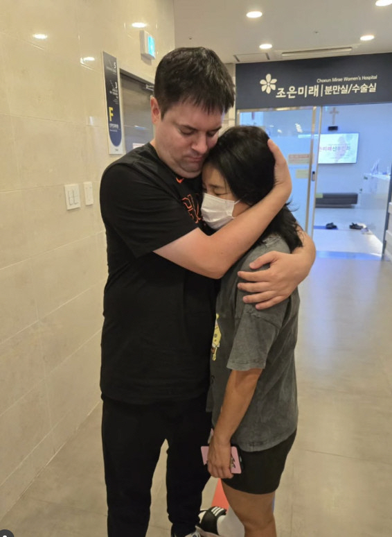 Kim Hye-sun broke the sad news of the surgery ♥ German husband, tell him he can't do it