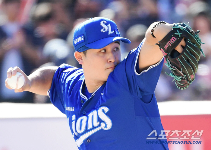  Choi Won-tae appears in relief in the 3rd inning, all-out war