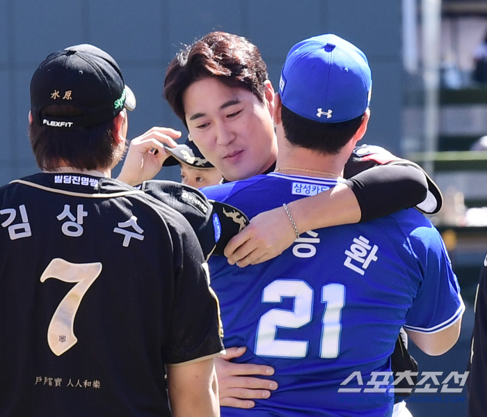  Oh Seung-hwan's retirement tour Kim Sang-soo and Gyu-min and a close hug