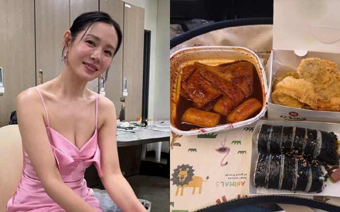Son Yejin can't stand tteokbokki...It gives me strength that I didn't have a snack time to wrap up my schedule