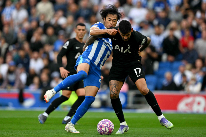 Who said Son Heung-min from Japan? Mitoma, who has lost her breakthrough power, is unusual...The lowest score against Tottenham was 20 → 22 Won-ho