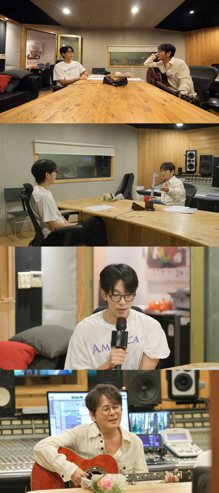 Yoon Hyun-min sings at his half-brother's wedding ceremony. He looks like Yoo Seung-ho. He looks more like an actor than me. (My Little Old Boy)