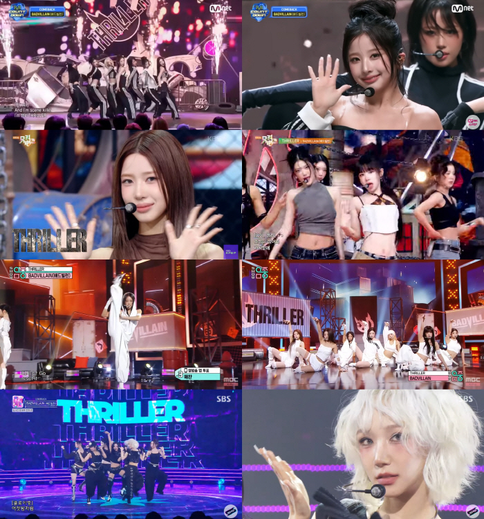 Bad Villain's First Week of a New Thriller...The music show stage is full of thrills, too