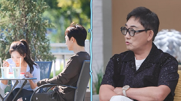 Jang Woo-hyuk's lethal move. Touch Oh Chae-yi's abs. Confidence explodes...Lovers countdown (groom class)
