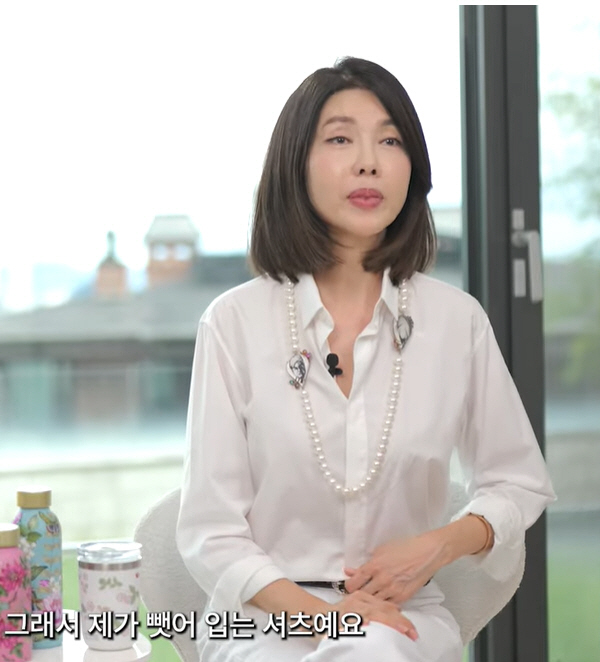 61-year-old Baek Ji-yeon stole a shirt referring to Hyundai's son-in-law (Baek Ji-yeon now)