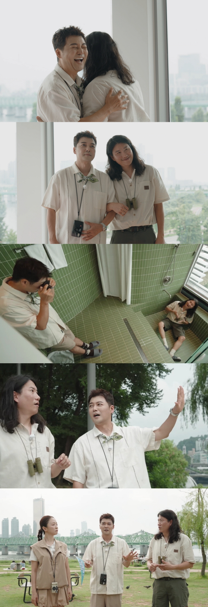Jeon Hyun-moo, long-haired star and happy at Han River hotel...Honeymoon pre-experience? (construction with a reason)
