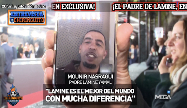 Lamine Yamal Ballon d'Or was stolen?  Outburst of anger My son is the overwhelming world's best → Strange things happen