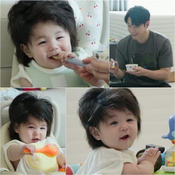 Shim Hyung-tak's son, Haru, opened his eyes to the Korean beef baby food that will be too good..Until you take away the spoon (Sudol)