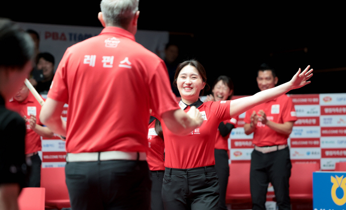 SK Rent-A-Car, who won the third round of the perfect PBA team league from start to finish, finished with eight consecutive wins