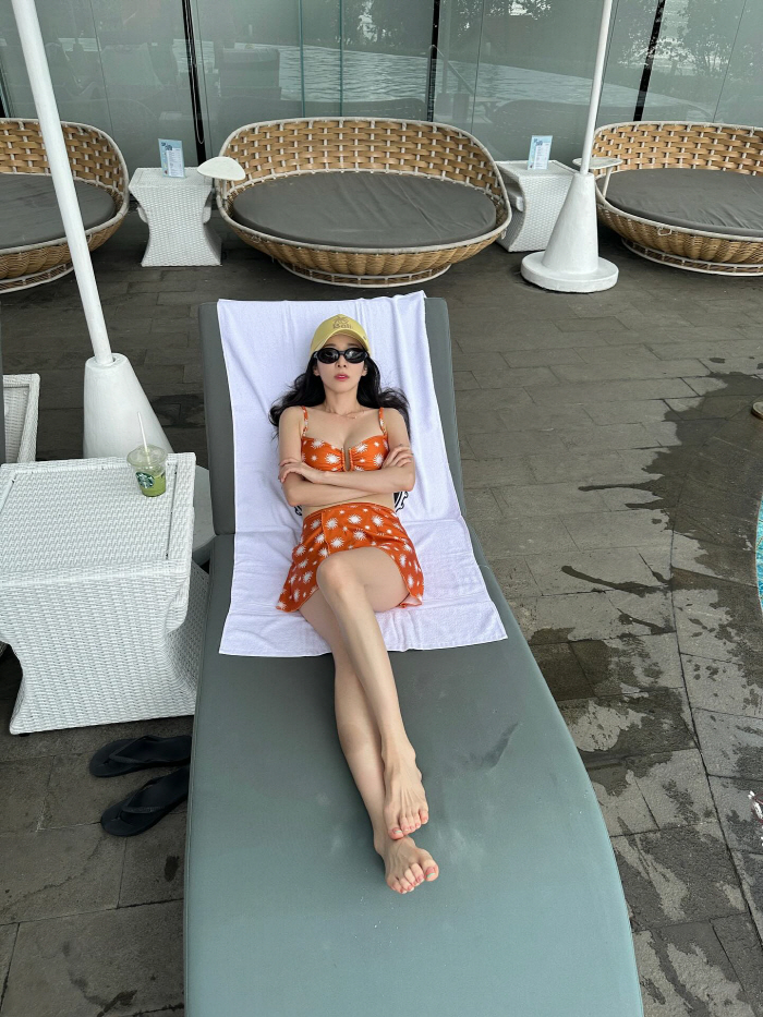 40-year-old Sandara Park, bikini body that also impressed Bali...Even if you're in your 20s, you'll believe it