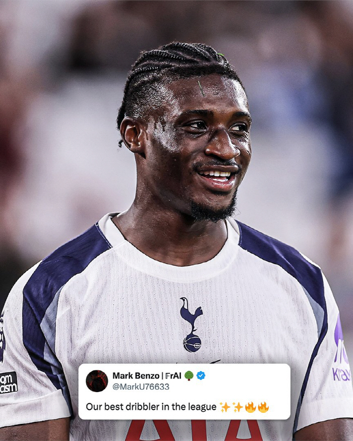Admiration! Tottenham crack Mbappe crossed the line→ Successful dribbling of the most in the five major leagues...Proving Best Recruitment in the Premier League