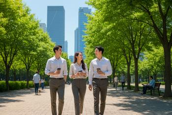 The effect of a 10-minute walk during lunch time