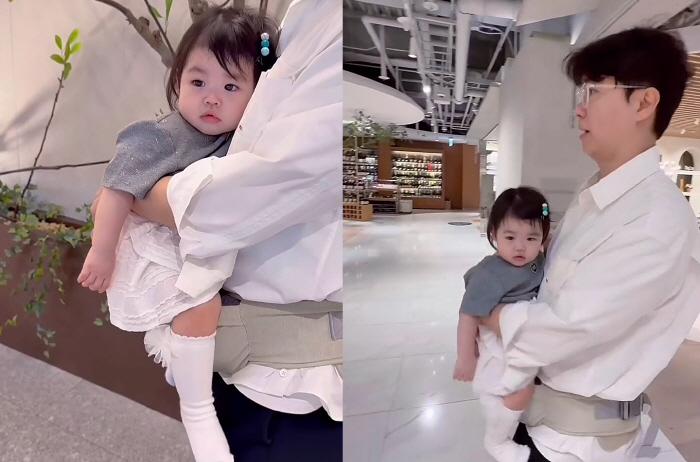 Park Soo-hong Witch Hunt ♥ Kim Daye's 11 month-old daughter who raises her child for sorry, excited steps