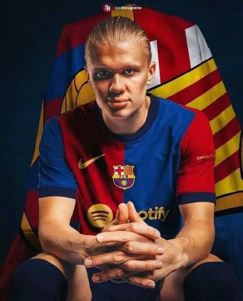 An unprecedented transfer! We're betting everything on you The main character in Barcelona? Elling Holan is recruited for 250 billion won