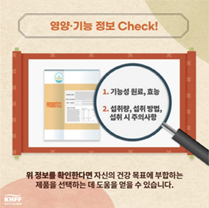Health functional food certification mark must be checked...Korea Health Functional Food Association Guides How to Purchase Proper Dry Food Ahead of Chuseok