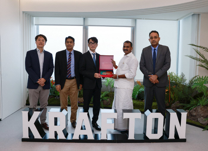 Krafton Meets India's Information and Broadcasting Minister Murugan to Seek Future Policy Cooperation and Business Expansion