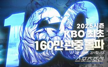  Samsung Lions surpass 1.6 million spectators for the first time in KBO
