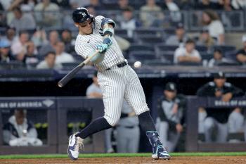 Raleigh 59 gun and Jersey 5051 gun exploded together! The AL MVP competition reached the third four-man 50-homer season in the competition