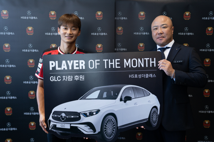 I'll repay you with soccer FC Seoul's Kim Jin-soo wins first club's August player award since transfer