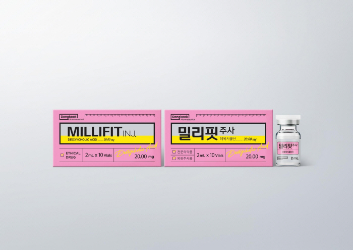 On the 29th, Dongkuk Pharmaceutical launched a Millipit injection to improve fat under the chin...Expanding New Lineups in Aesthetic Sector