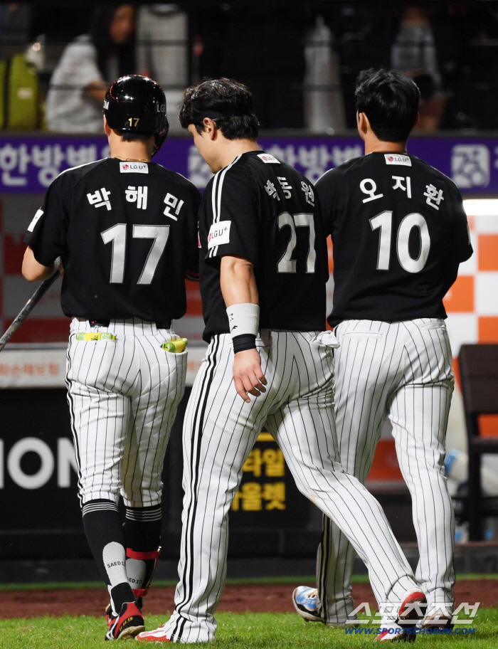  LG Park Dongwon's frustrated heart