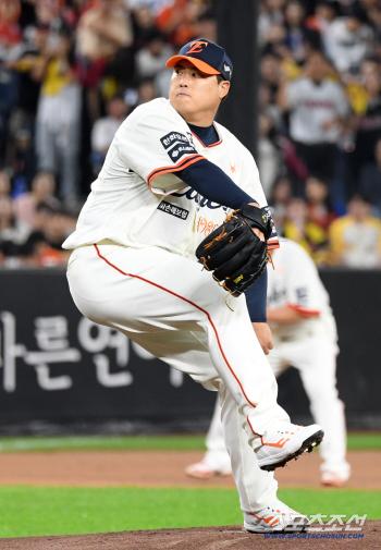  Ryu Hyun-jin's all-out pitching against LG