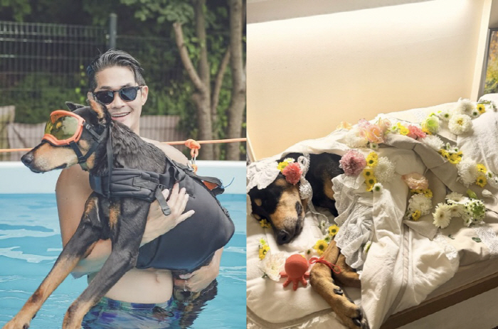 Bae Jeong-nam sent his dog Bell off with a heart attack I wanted to live comfortably
