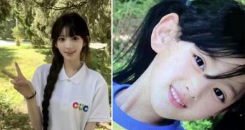 I have no makeup on, remove my makeup 5 times during the exam...Childhood Photos Prove Natural Beauty
