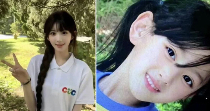 I have no makeup on, remove my makeup 5 times during the exam...Childhood Photos Prove Natural Beauty