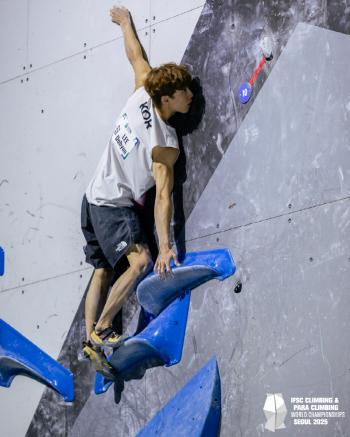 IFSC Seoul Climbing World Championships in Korea for the first time, with 3 gold medals in Korea, the highest ever