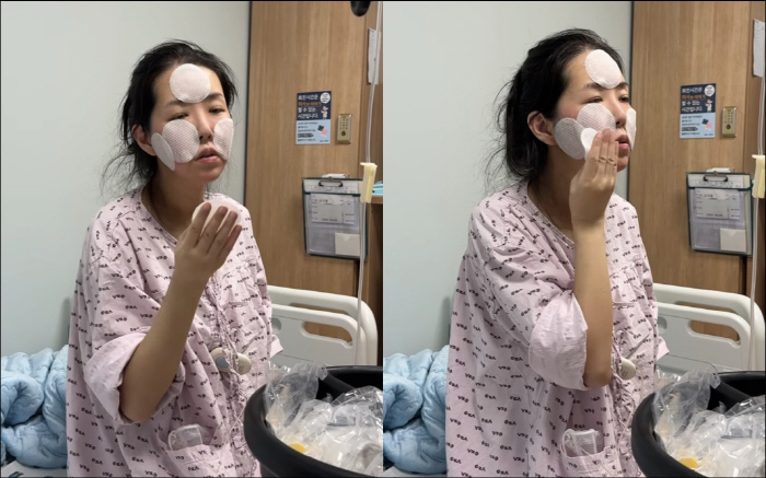 Emergency childbirth Kim Ji-hye suffers from pregnancy addiction and side effects. She can't sleep and packs ice