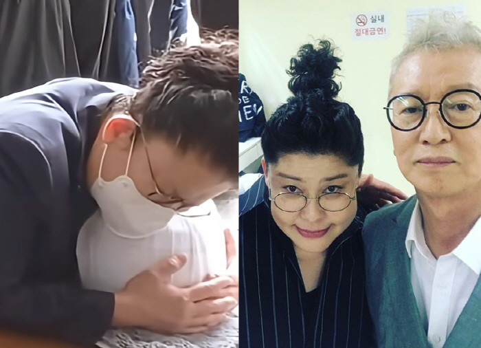 Lee Young-ja, Jeon Yu-sung, weeping while holding the urn...My dad's hero daughter made me cry