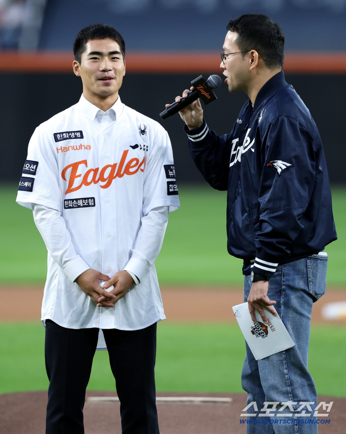  Hanwha Oh Jae-won, baby eagle's bold resolution