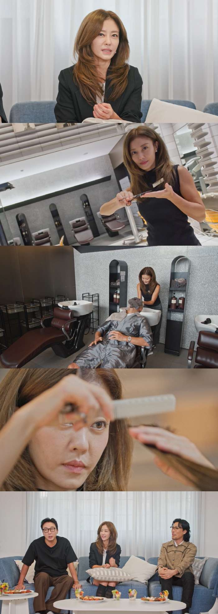 Lee Ji-hyun got a job at Cheongdam-dong hair salon..The first customer is a male friend of the national soccer team