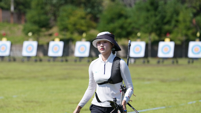  Archery Park Eun-seo, find her composure and do it again