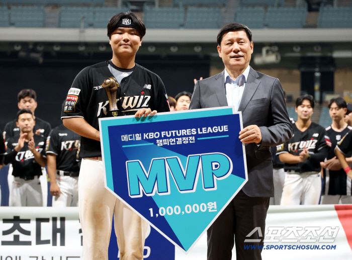  Kim Minseok, MVP of the Futures League Championship!