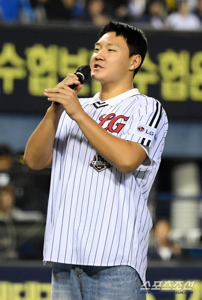  LG Round 1, Yang Woojin, look forward to it