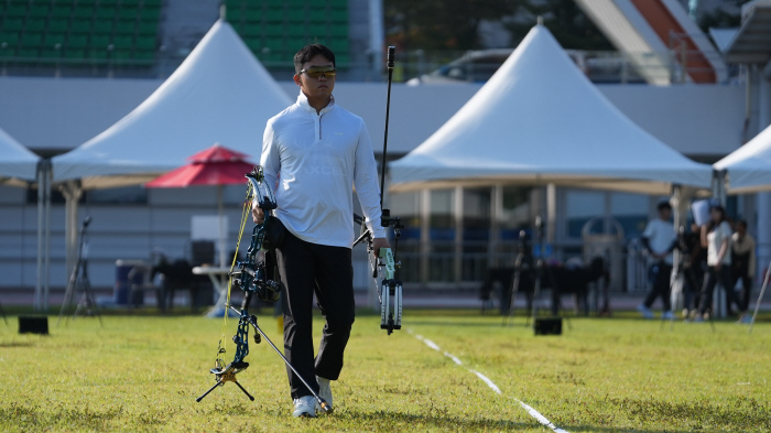  To win the archery Choi Eun-gyu!