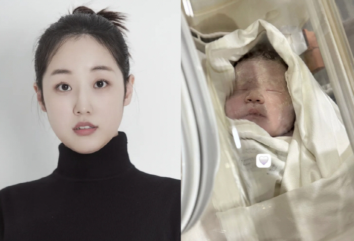 After losing her 15-month-old son, Park Bo-mi gave birth to an angelic daughter in two years. Thank you again