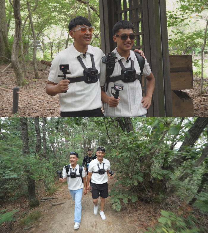 Gian84 Nepalese younger brother Tamang and Rai, Seoul mountain  stone...It fell on the North Korean mountain