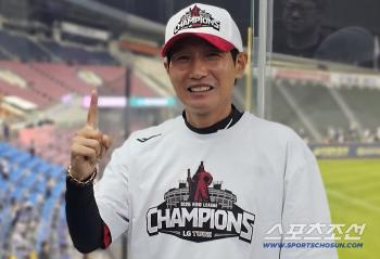 I wanted to win LG's first two championships with my index finger, but thank you SSG.