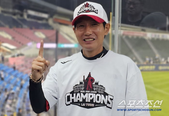 I wanted to win LG's first two championships with my index finger, but thank you SSG.