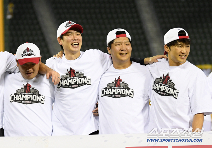  LG Hong Chang-ki, Moon-bo, Park Hae-min's happy moment