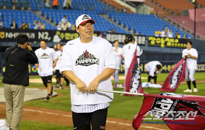  LG Kim Hyunsoo, I'm happy