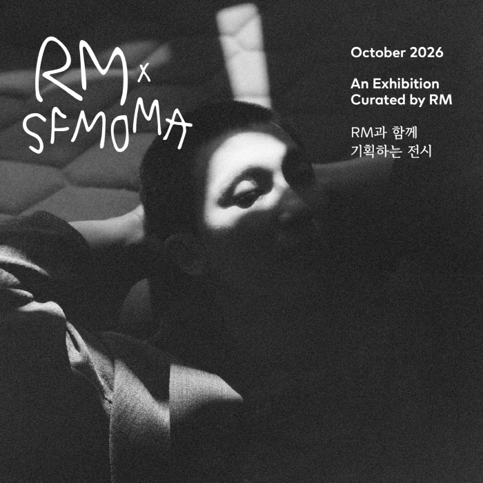 BTS RM to Curate Historic Special Exhibition with San Francisco Museum of Modern Art in 2026