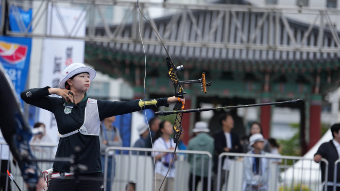  Im Si-hyun, who made it to the semifinals of Jung Mong-gu Cup, shot perfectly