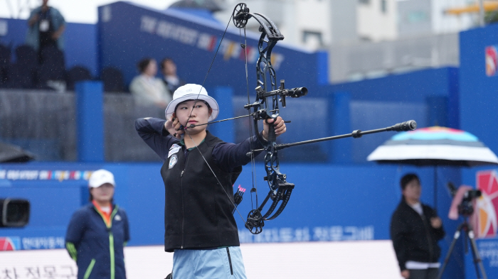  Jung Mong-gu Cup 女 Compound runner-up literature will not be regrettable