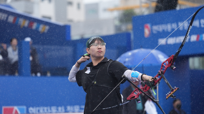  Jung Mong-gu's recurve, Lee Jung-han, go into the semifinals!