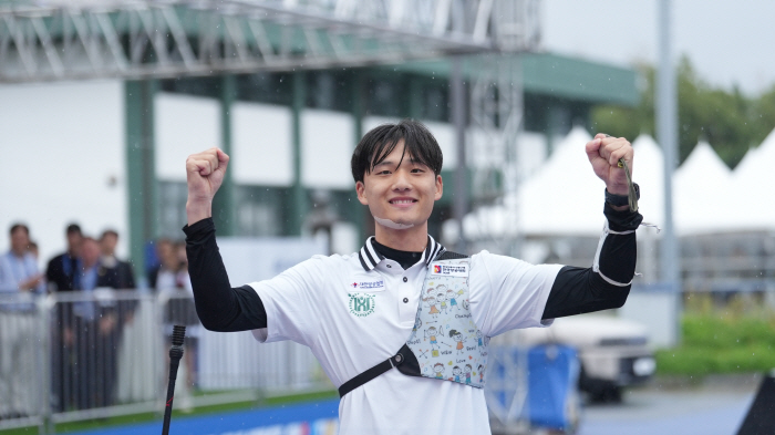 Jung Mong-gu's recurve winner Kim Jong-woo is confident
