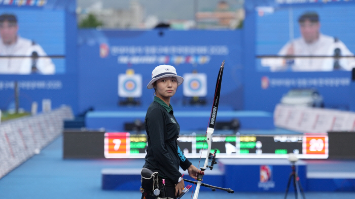 Jung Mong-gu's 女 Recurve 4th place. After Dayoung Jung, I will win